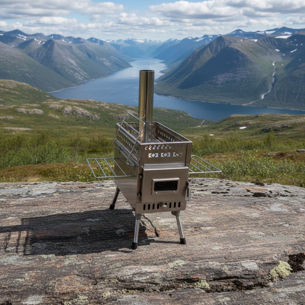 Lättviktskamin "Glöd"