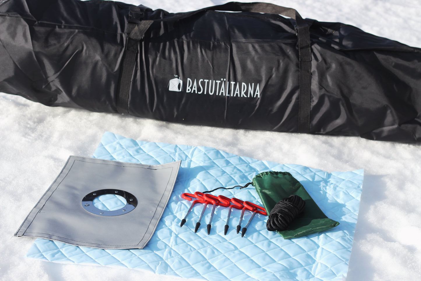 Komplett Bastutält M med bastukamin